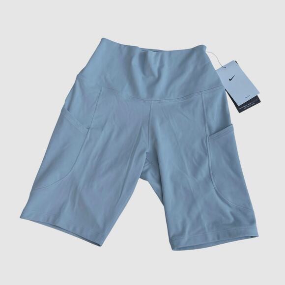 Nike Women's One High-Waisted 8" Biker Shorts With Pockets NWT size small - Picture 3 of 5